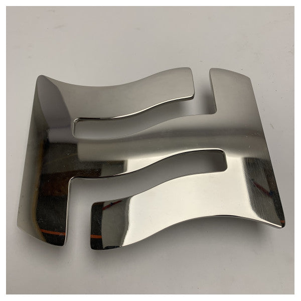 شارة شعار قارب فيريتي مارين FF من الفولاذ المقاوم للصدأ شعار قارب متين مقاوم للتآكل