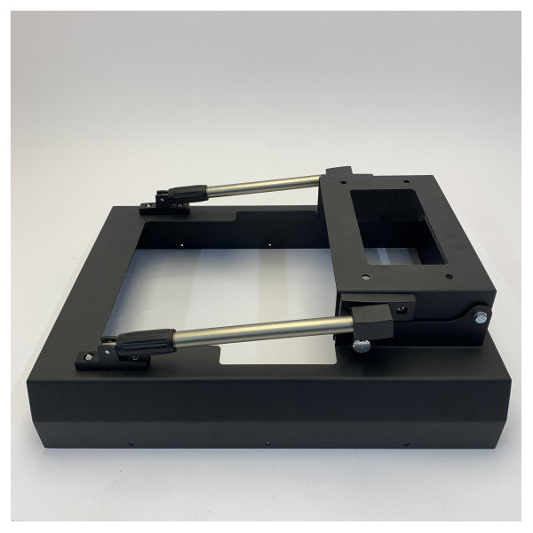 River Radar Monitor Bracket P12-2012 - Justerbart marine skjermfeste - svart pulverlakkert