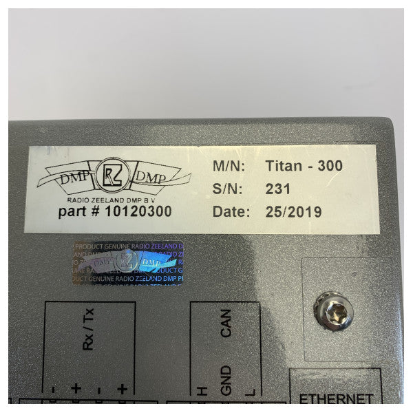 Display e Controllo del Tasso di Rotazione Radio Zeeland DMP TITAN 300 90-270 Gradi - Navigazione Marittima