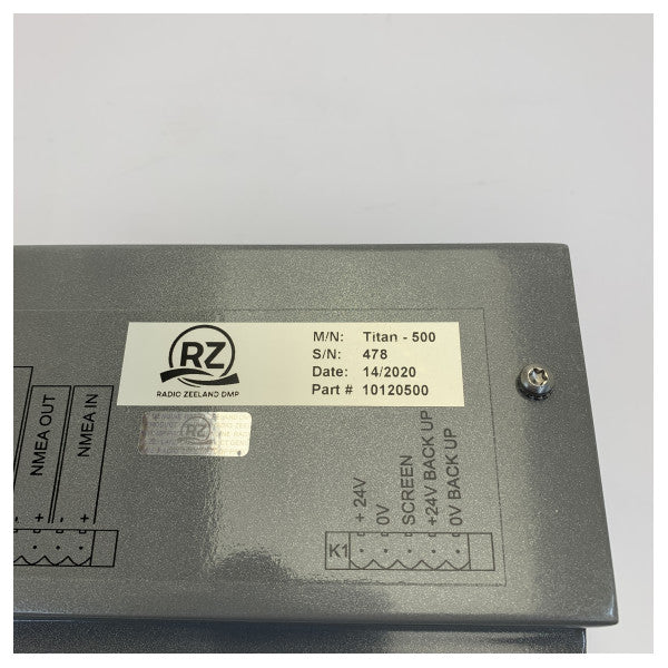 Radio Zeeland DMP CombiPilot TITAN 500 Wyświetlacz i Kontrola - System Autopilota Morskiego