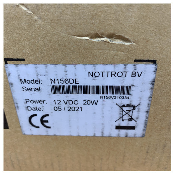 Nottrot N-Line N156DE P Marine Monitor 15.6 Inch Full HD 1920 x 1080 Vesa Mount