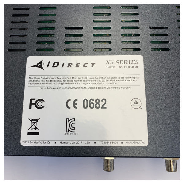 iDirect Evolution X5 Satellite Router - Marine Satcom Modem