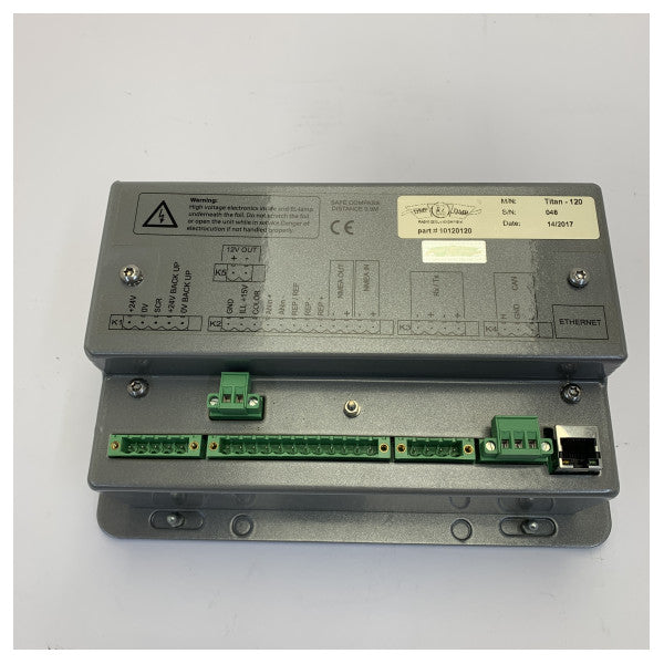 Radio Zeeland DMP TITAN 120 Echosounder Display u Kontroll Unit - Elettronika Marittima