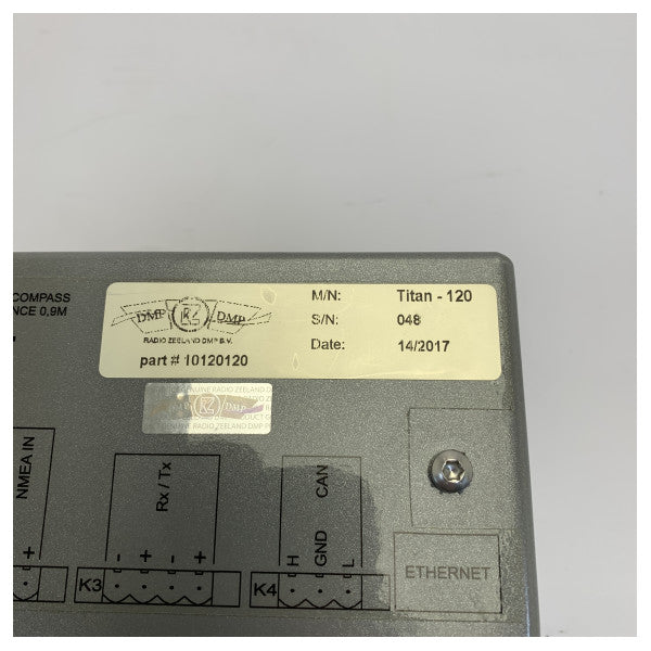 Radio Zeeland DMP TITAN 120 Echosounder Display u Kontroll Unit - Elettronika Marittima