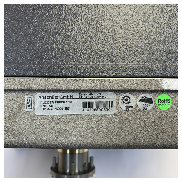 Unità di retroazione del timone Raytheon Anschutz AS 101-532.NG001E01 - Grigio grafite a 35 gradi