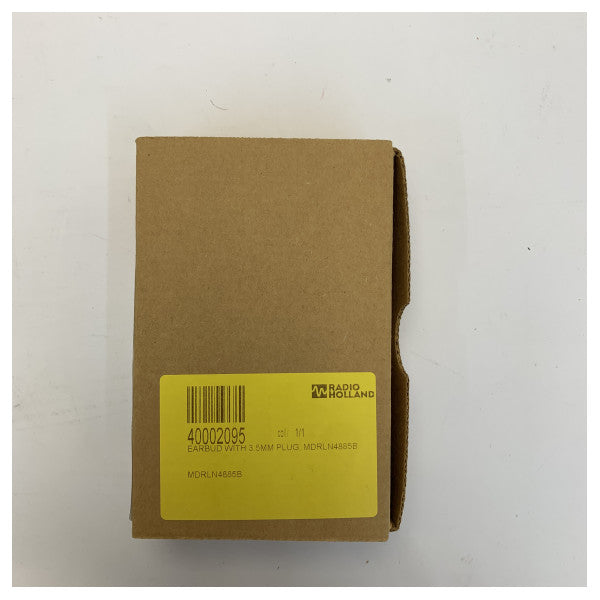 Motorola MDRLN4885B Earbud Earpiece with Spiral Cable and 3.5mm Plug