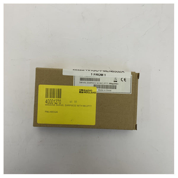 Поворотна гарнітура Motorola Mag One PMLN6532A з вбудованим мікрофоном і кнопкою PTT