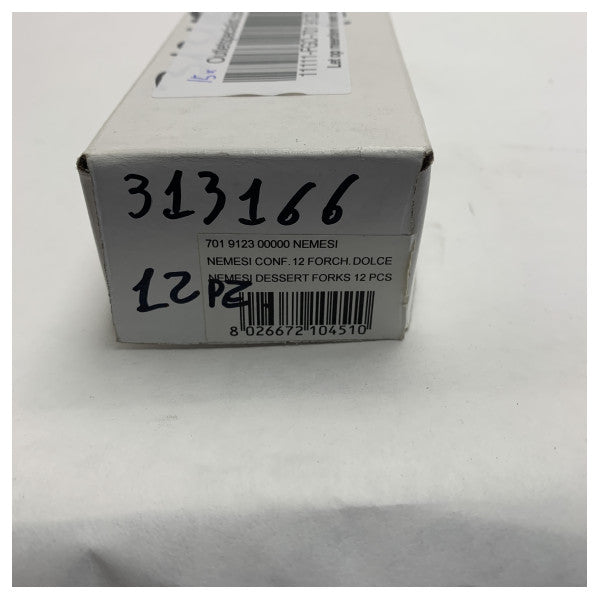 Nemesis Sweet Fork | Durable Stainless Steel Dessert Fork for Marine Use - 701 9123 00000