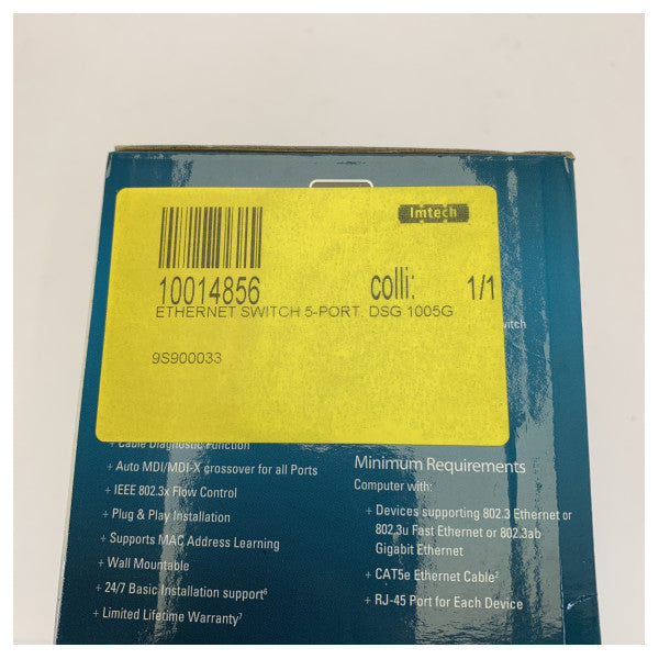 مفتاح إيثرنت Southern Avionics DSG1005G - 5 منافذ - 9S900033