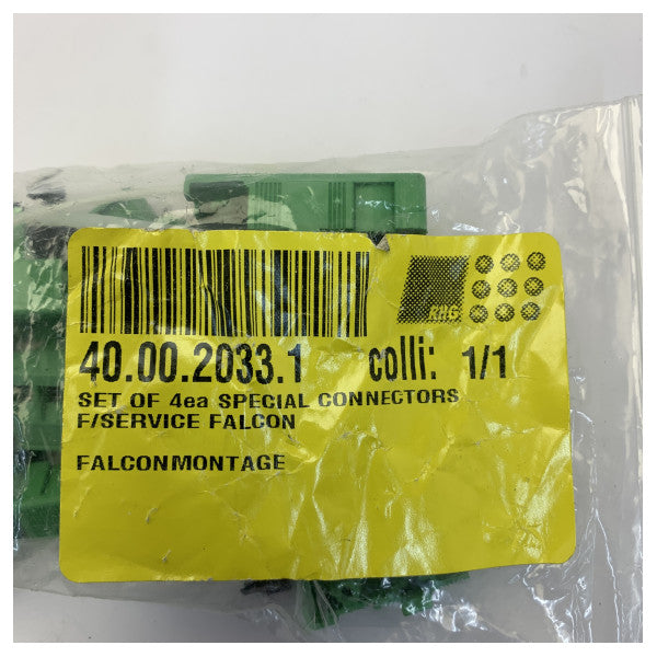 Radio Zeeland Falcon Special Connectors Set (4 pieces) - 40.00.2033.1