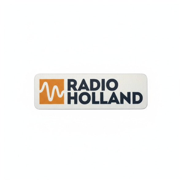 Adesivo Logo Radio Holland - 64.5 x 20x0.5 mm