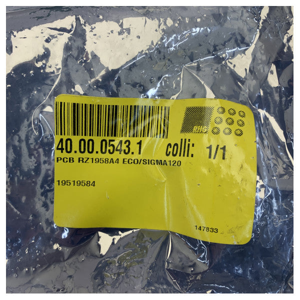 Radio Zeeland PCB para ECO/SIGMA 120 RZ1958A4 - Electrónica Marina