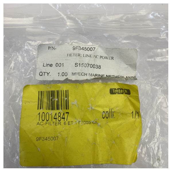 Southern Avionics EMI AC Filter 6A - 6 ET 1 F7003 - 9F345007 - Filtru Marittimu