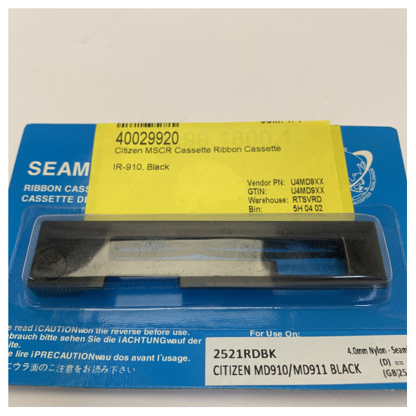 Citizen IR-910 sort blækfarvebåndpatron til CBM-910 IDP-3110-printer