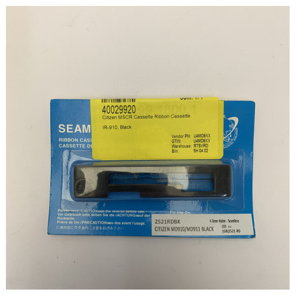 Citizen IR-910 sort blækfarvebåndpatron til CBM-910 IDP-3110-printer