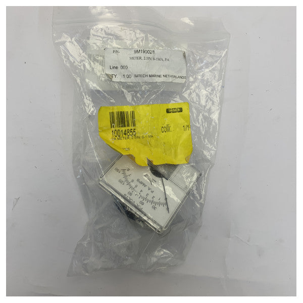 サザンアビオニクス PAメーター 9M190028 - 2.5インチパネルインジケーター 0-8A / 0-150V - マリン