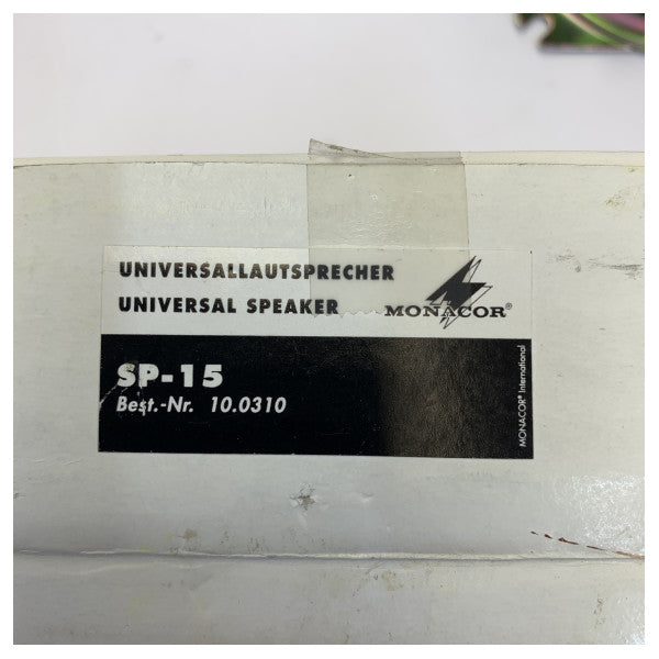 مكبر صوت مائي Monacor Radio Zeeland SIGMA SP15