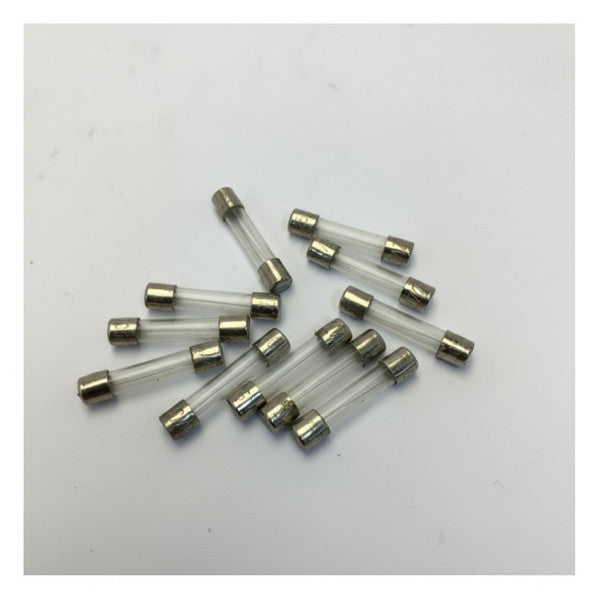 OLVIS صمام زجاجي 500mA 250V سريع 5x25mm لصناعة الإلكترونيات البحرية - مجموعة من 10