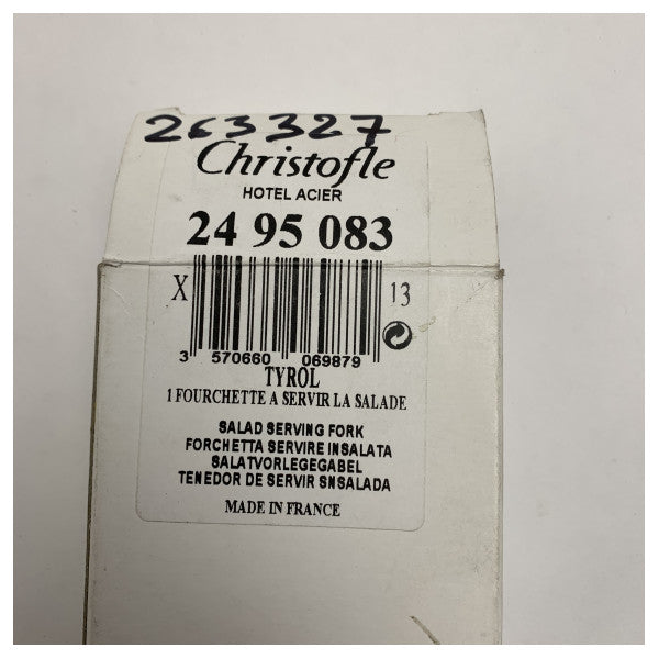 クリストフル ステンレス製 サラダスプーン チロル - 24 95 083