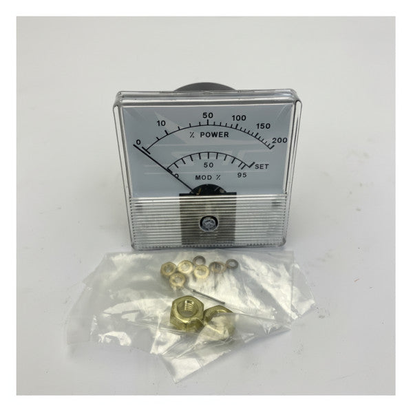 Southern Avionics 9M190009 RF-effektmåler 2,5 tommer 0-1mA analog panelmåler