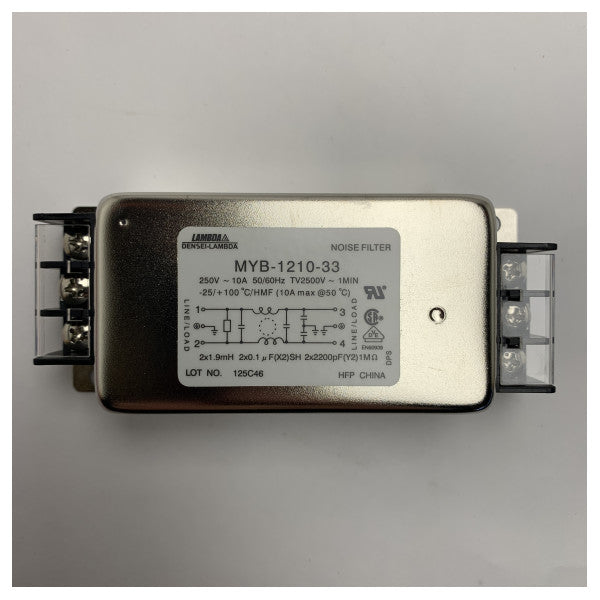 Filtro de ruído marítimo Furuno MYB-1210-33 HFP - Supressão fiável de EMI para eletrónica marítima
