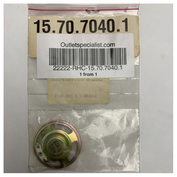 Моряк Thrane и Thrane Морски радио високоговорител 8 Ohm Водоустойчив устойчив на корозия компактен метален високоговорител за морска употреба