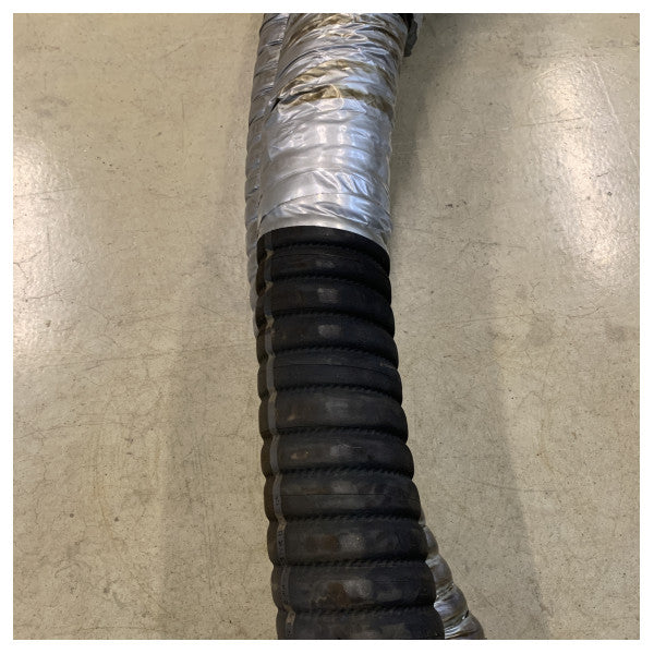 Висококачествен 3,7 м 102 мм гъвкав спирален маркуч за отработените газове � ISO 13363 D.102 Compliant