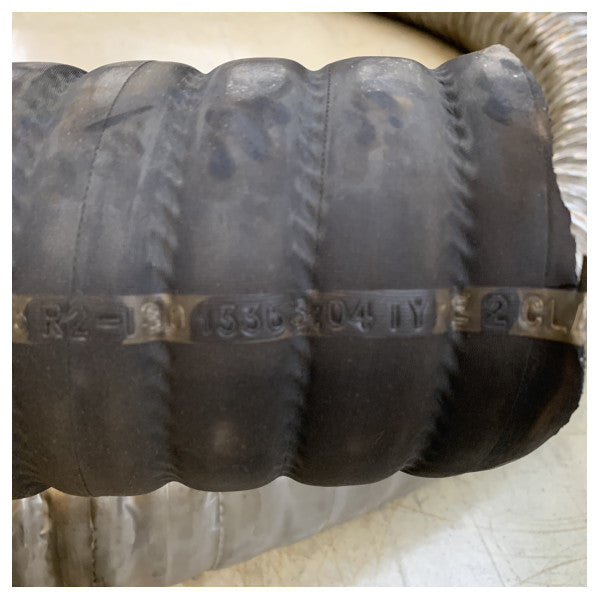 Висококачествен 3,7 м 102 мм гъвкав спирален маркуч за отработените газове � ISO 13363 D.102 Compliant