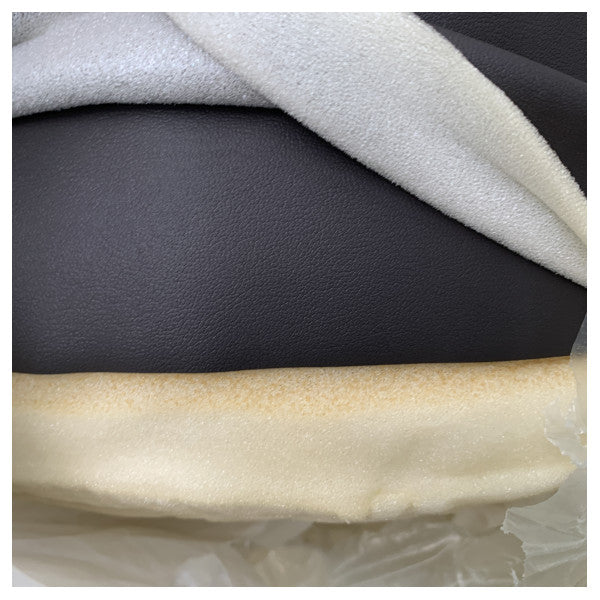 Guido Mario Vega Tecido 019 Marrom Marinho Tecido de Estofamento com Espuma