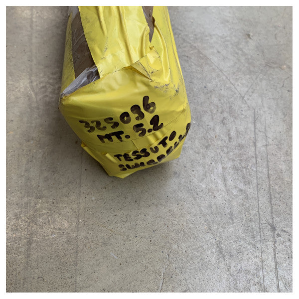 Sunbrella Yacht Stripe Schwarz Wasser- und Sonnenfest Polsterung - 3740 - 5,2M