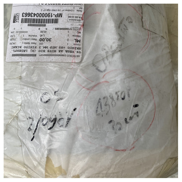 Vega AE BioCote Lederpolsterung Grau 3962 32M