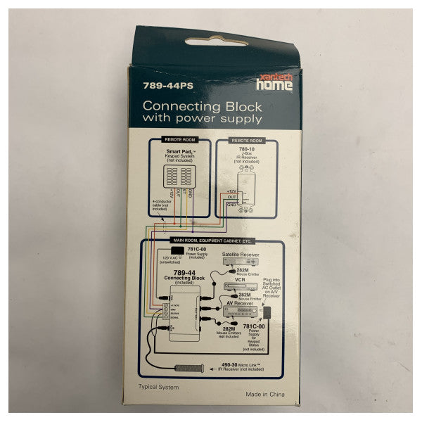 Xantech 789-44 Marine IR -liitäntämoduuli luotettaviin monialueisiin infrapunavalvontajärjestelmiin.