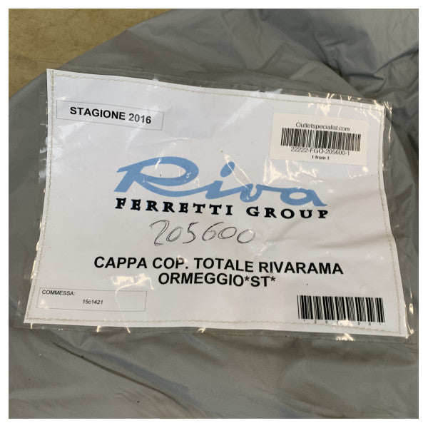 Riva Rivarama Omeggio total boat- harbor cover beige - 205600