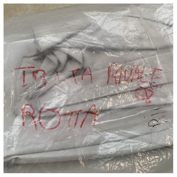 Riva Rivale 56 bimini closure with windows - Durable White Marine Canopy for Sun and Weather Protection