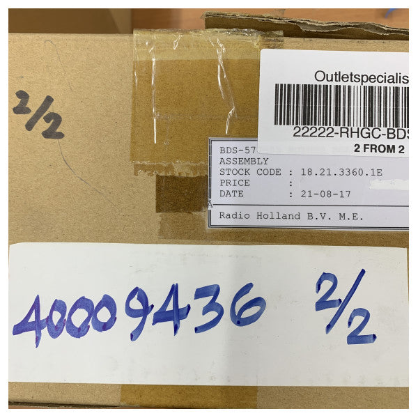 Furuno BDS-577-05 CPU-emolevyn kokoaminen - Merielektroniikka