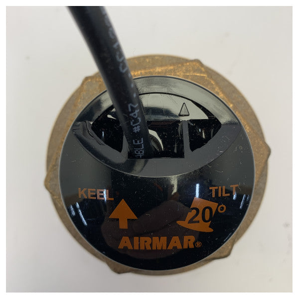 Airmar Furuno 525T-LTD-20 Marine Tru-Hull Transducer - Brass - 20 Degree Tilt