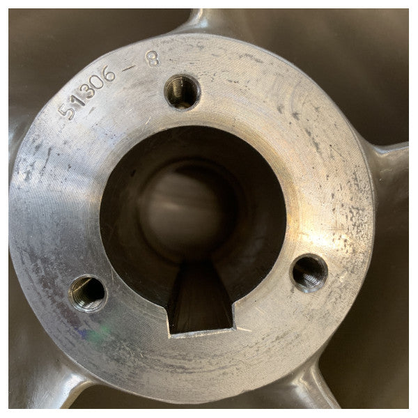 مروحة مروحة دفع بحرية من النحاس الأصفر Atlantique 50 من Teignbridge للمياه المالحة والعذبة 610 × 810 × 50 مم - PPR15119