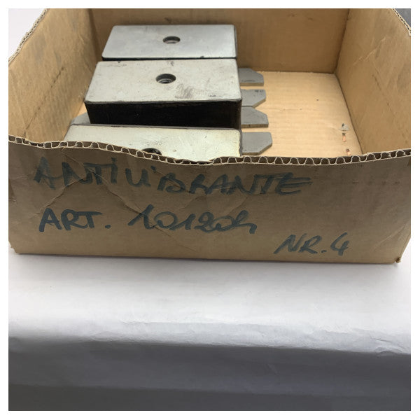 Supporti in gomma antivibrazione per uso marino di alta qualità per la riduzione di urti e rumore - 101204