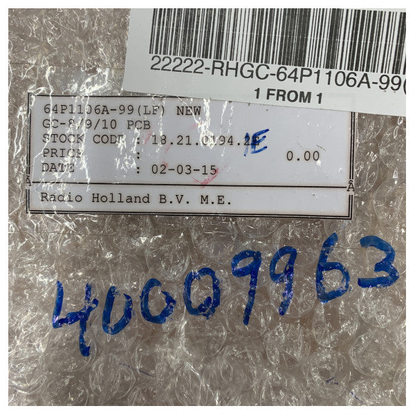لوحة دائرة إلكترونية بحرية PCB من Furuno 64P1106A-99(LF)
