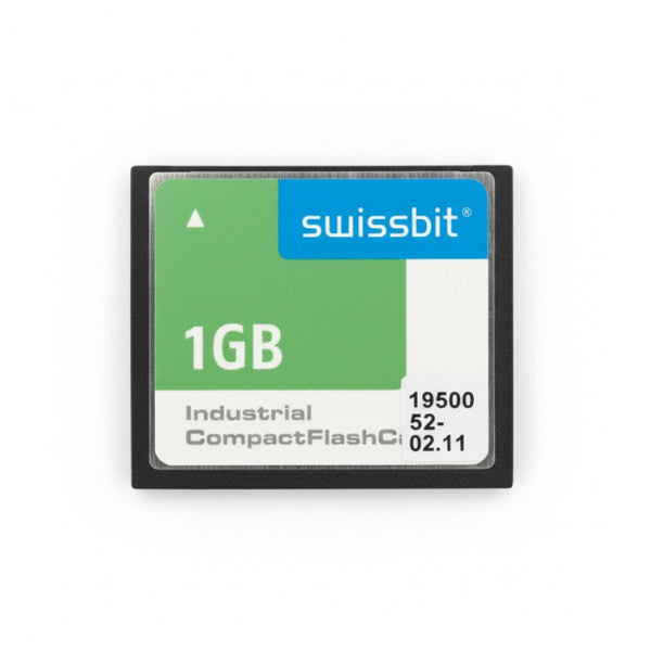 Swissbit 1950052 - Βιομηχανική κάρτα CompactFlash 1GB για ναυτικά ηλεκτρονικά