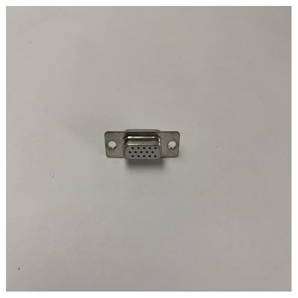 9-Pin D-Sub Connector with Metal Housing for Marine and Industrial Applications
