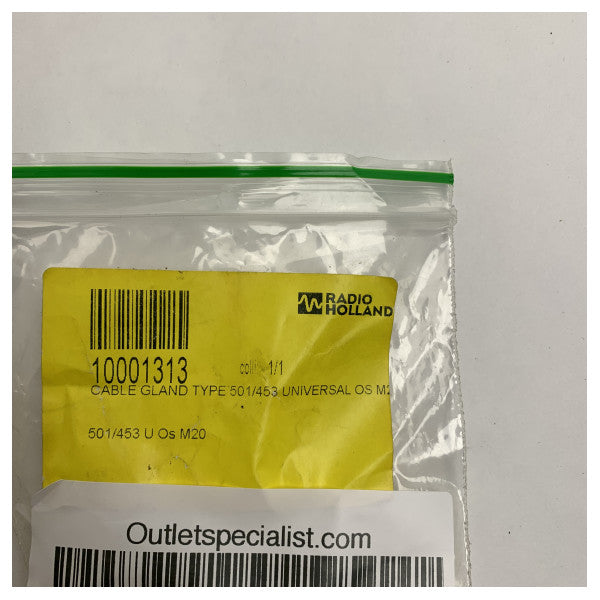 Καλώδιο Hawke M20 Καλώδιο Gland Ναυτικής Ποιότητας Ορείχαλκος Αδιάβροχος Συνδετήρας Καλωδίου 501/453