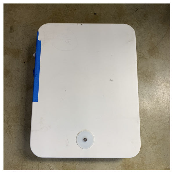 CRN vitbelagd rostfritt stål accesslucka - 425478