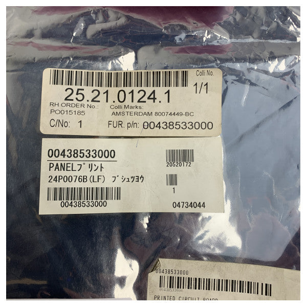 Furuno S-VDR PCB 24P0076B Placa de Circuito Marinha de Alta Qualidade