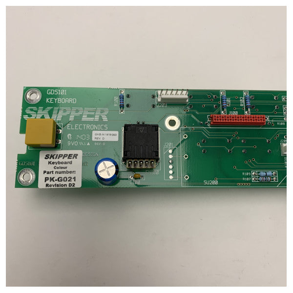 Skipper PK-G021 PCB-tastatur for SKIPPER GDS101 navigasjon