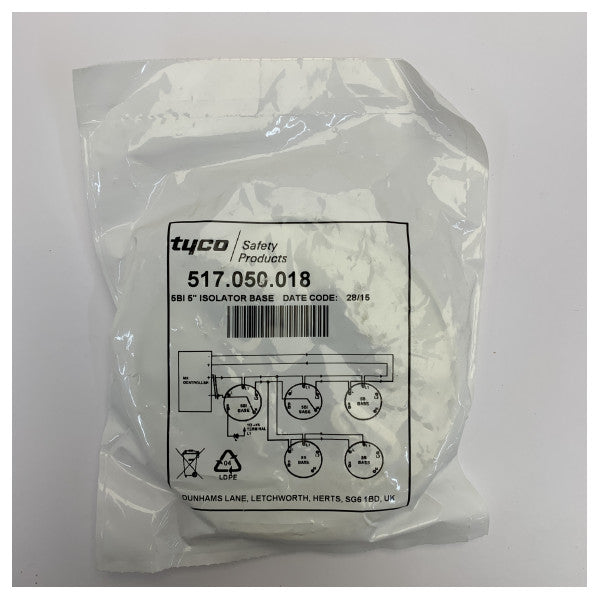 RH Marine 517-050-018 Branddetektorbase Brandalarmbase