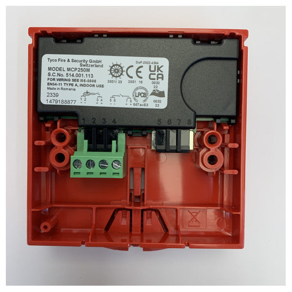 Tyco MCP250M Marine Call Point with Indicator - 514.001.113