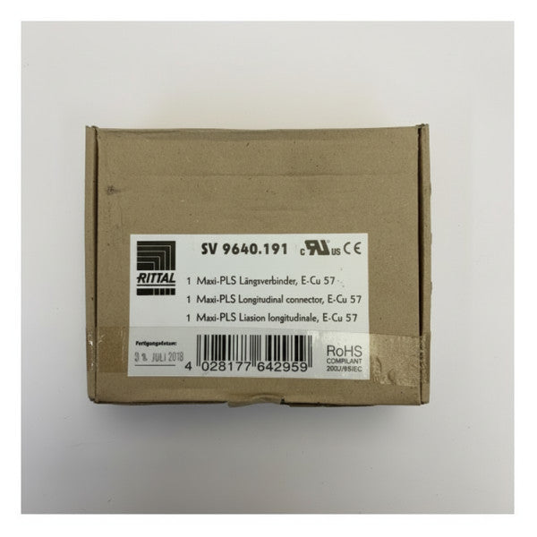 Rittal SV-9640-191 Conector de Barramento de Cobre - Bloco de Conexão de Cobre