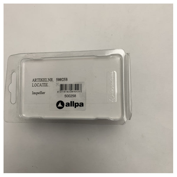 Allpa 500258 Pompa za vodu za more Impeler Izdržljivi dio za zamjenu sustava hlađenja