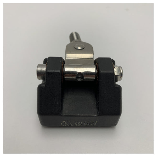 Allpa Antal 610401 svart belagt fallvogn blokk